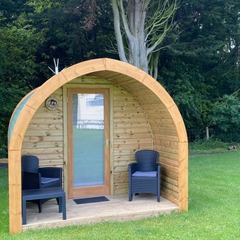 Tawny Owl Pod at Tall Pines Park